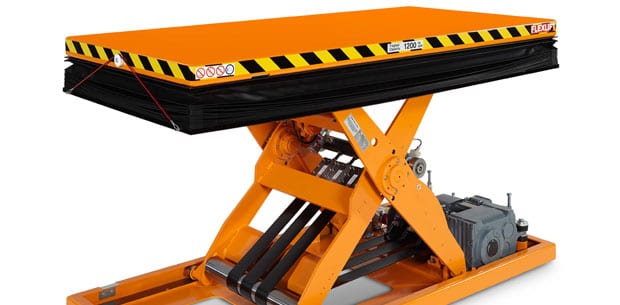 Flexlift Riemen-Hubtisch RFK — Hochhub bis 6.000 mm